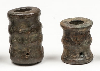 2 Spanish Colonial Bronze Signal Canons, 17th C.