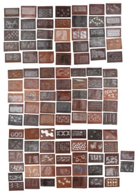 108 Japanese Katagami Kimono Stencils