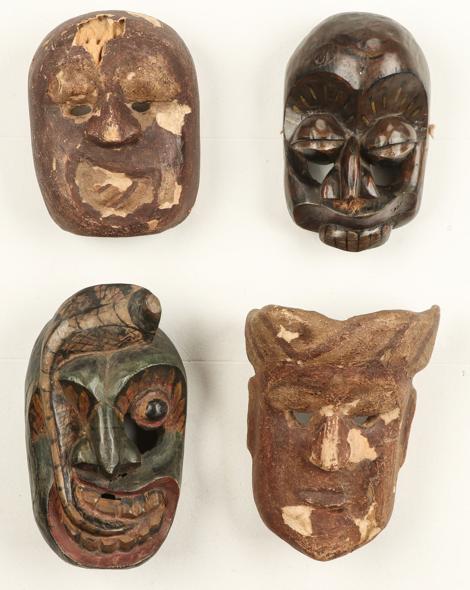 Collector's Lot of Southeast Asian Masks, Early-Mid 20th C. (1 of 6)