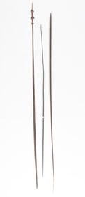 3 Antique Spears, Papua New Guinea