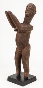 African Lobi Female Figure, Burkina Faso, Mid 20th C.