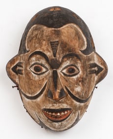 African Massive Igbo Dance Crest Mask, Nigeria, Early-Mid 20th C.
