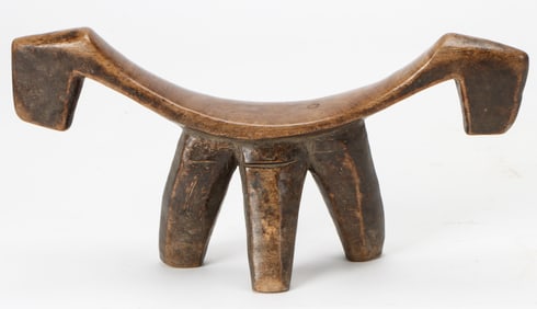 African Dinka Headrest, South Sudan, Mid 20th C.