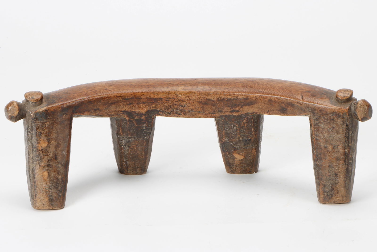African Dinka Headrest/Stool, South Sudan, Mid 20th C (1 of 4)