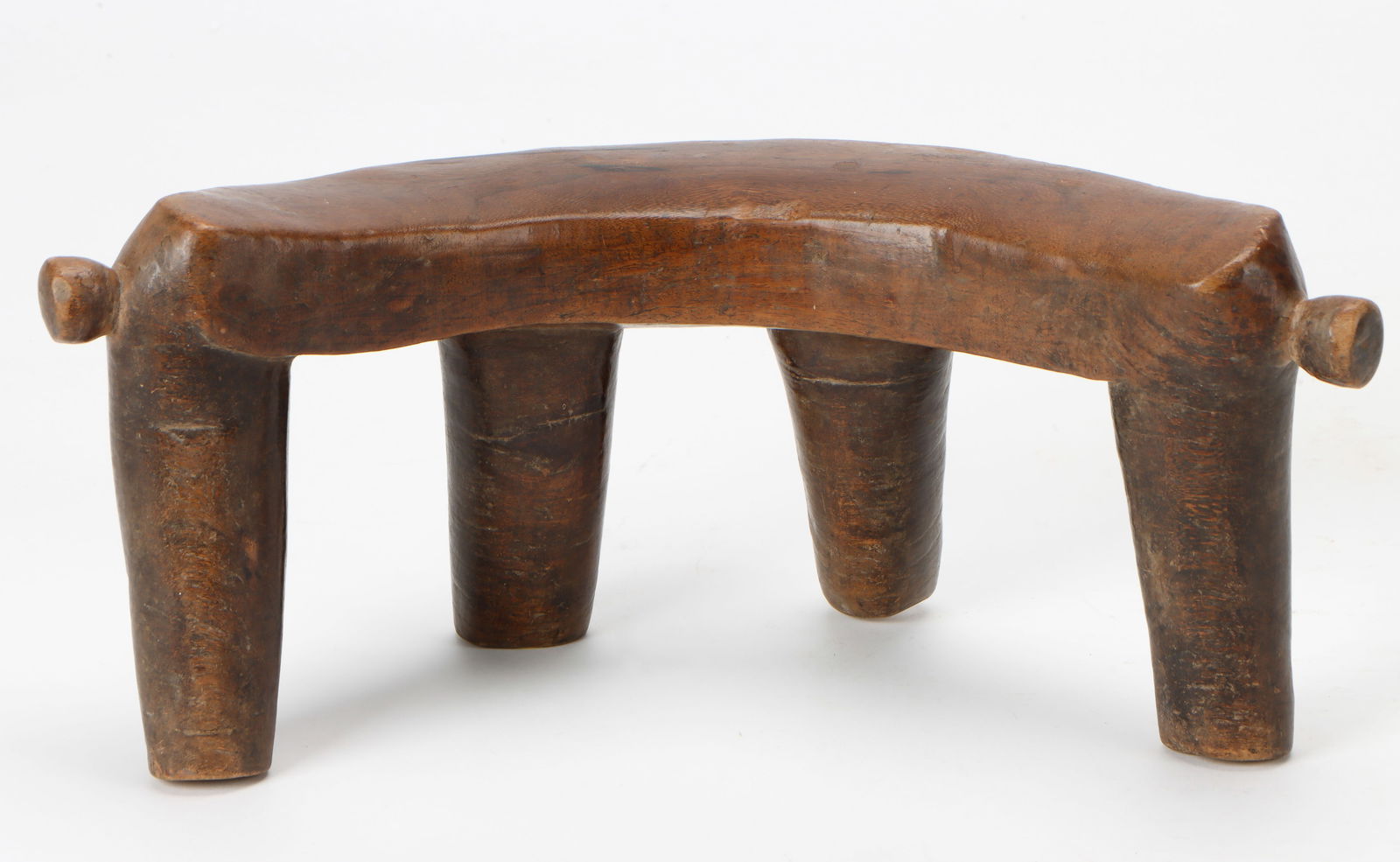 African Dinka Headrest/Stool, South Sudan, Mid 20th C. (1 of 4)