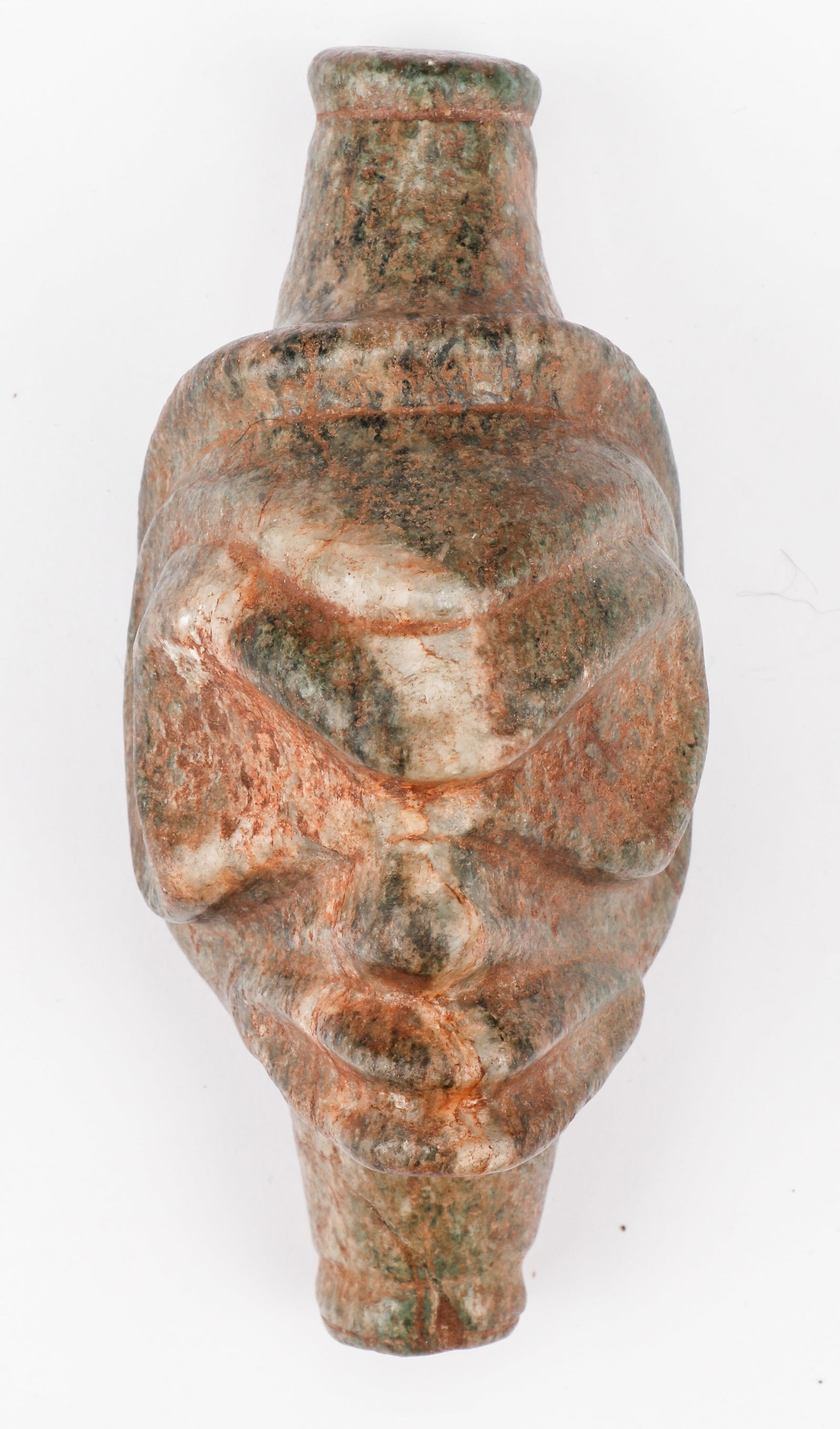 Taino Head Zemi With Powerful Facial Features (1 of 3)