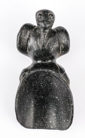 Taino Full Figured Bird Handle Spoon