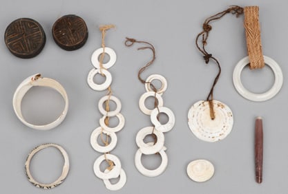 Collector's Lot of Oceanic Personal Ornaments, 20th C.