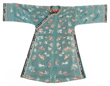 A Lady's Informal Kesi Robe, China, Qing Dynasty