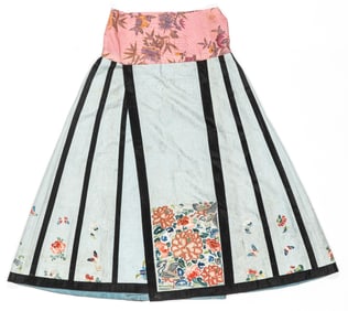 Antique Chinese Silk Skirt