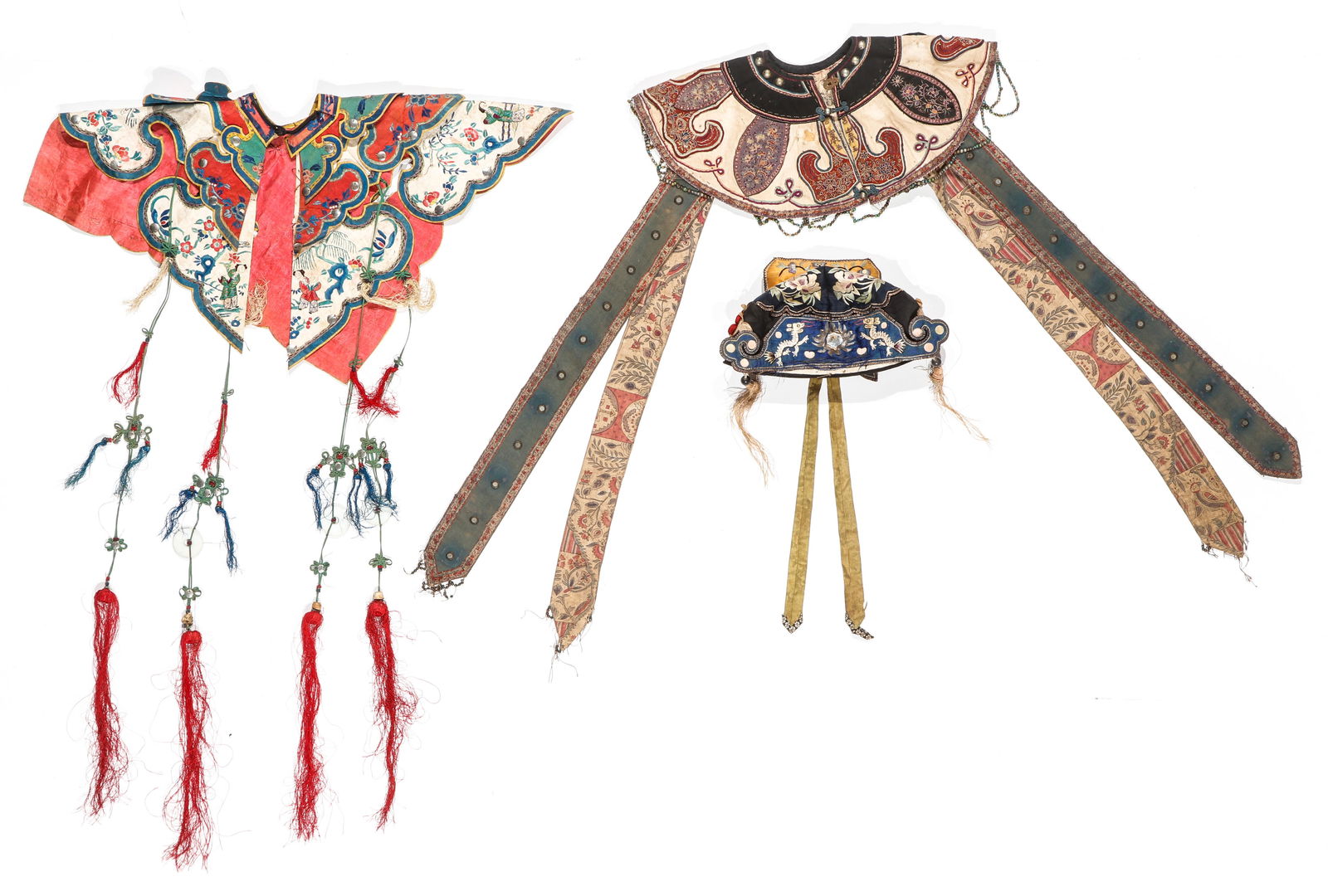 2 Antique Chinese Collars and Hat (1 of 5)