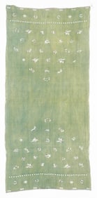 Chinese Silk Embroidered Shawl, Late 19th C.