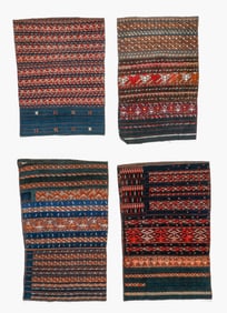 4 Li Ha Tube Skirt Textiles, 20th Century