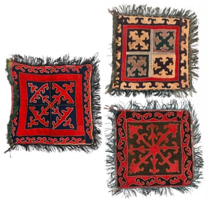 Three Central Asian Textiles, Kyrgyzstan, Ca. 1900