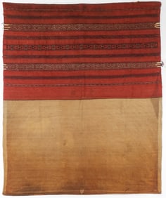 Opened Yomud Flatweave Chuval, Turkmenistan, Late 19th C.