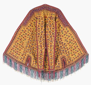 Afghan Tekke Turkomen Yellow Chirpi, Mid 20th C.