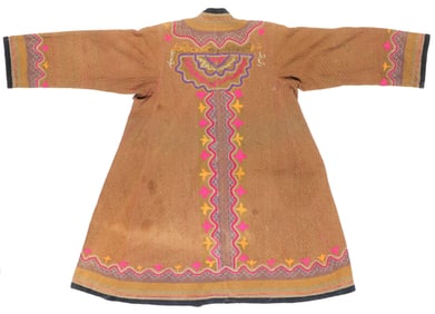 Dervish Embroidered Chapan, Tajikistan, Early 20th C