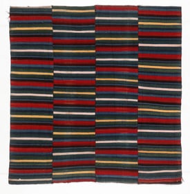 Striped Tibetan Apron Pangden,, Ca. 1900