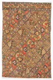 Fine 18th/19th C. Persian Nakshe Trouser Cuff