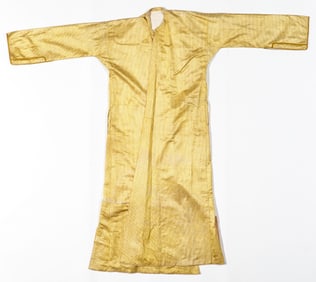 Syrian Yellow Silk Robe, 19th C.