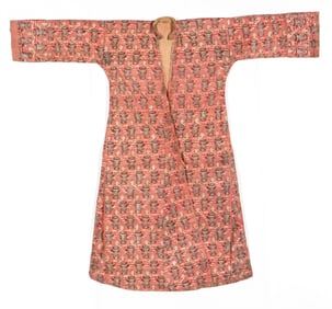Silk Brocade Robe, Persia, Late 19th C.