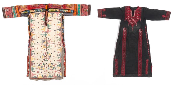 2 Embroidered Children's Dresses