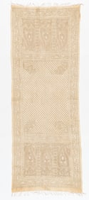 Whitework Panel Dated 1871, Persia or Syria