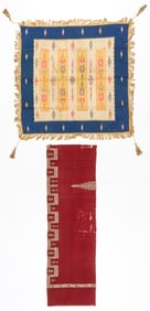 2 Syrian Wool Textiles, Syria, 19th/20th C.