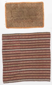 2 Termeh Textiles, Persia, 19th C