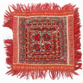 Greek Islands Composite Embroidery, 19th C.