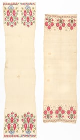2 Turkish Towels, Ottoman, 19th C.