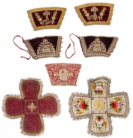 Group of 19th C. Armenian Embroidered Textiles (7)