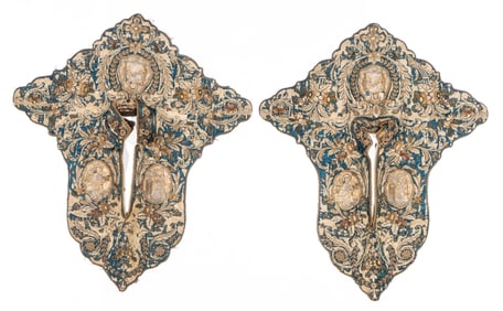 Pair of 18th C. Chasubles, Possibly Armenian