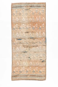 Silk Pictorial Textile Panel, China, 18th C.