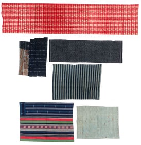 Collector's Lot of 6 Vintage African Textiles