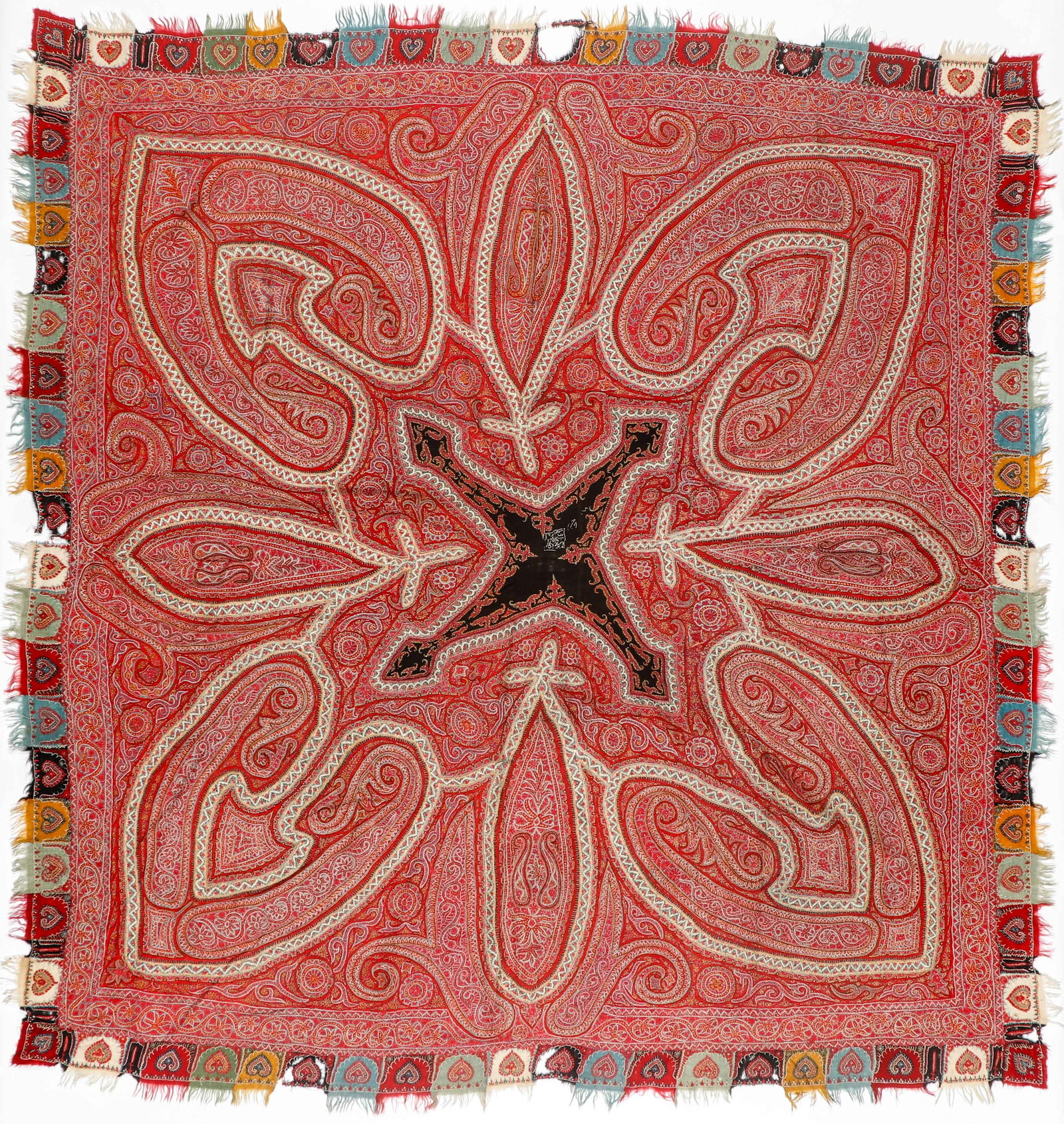 Kashmir Shawl, India, 19th C. (1 of 5)
