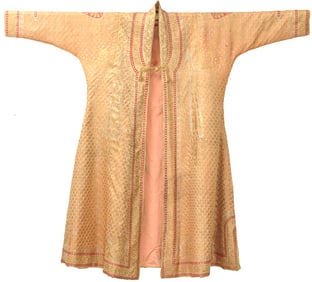 Indian Ceremonial Brocade Robe, Benares, Early 19th C.
