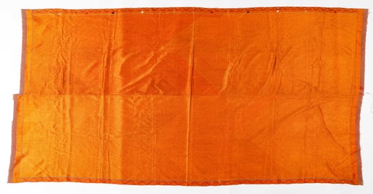 Gold Colored Phulkari, Punjab, Early/Mid 20th C.