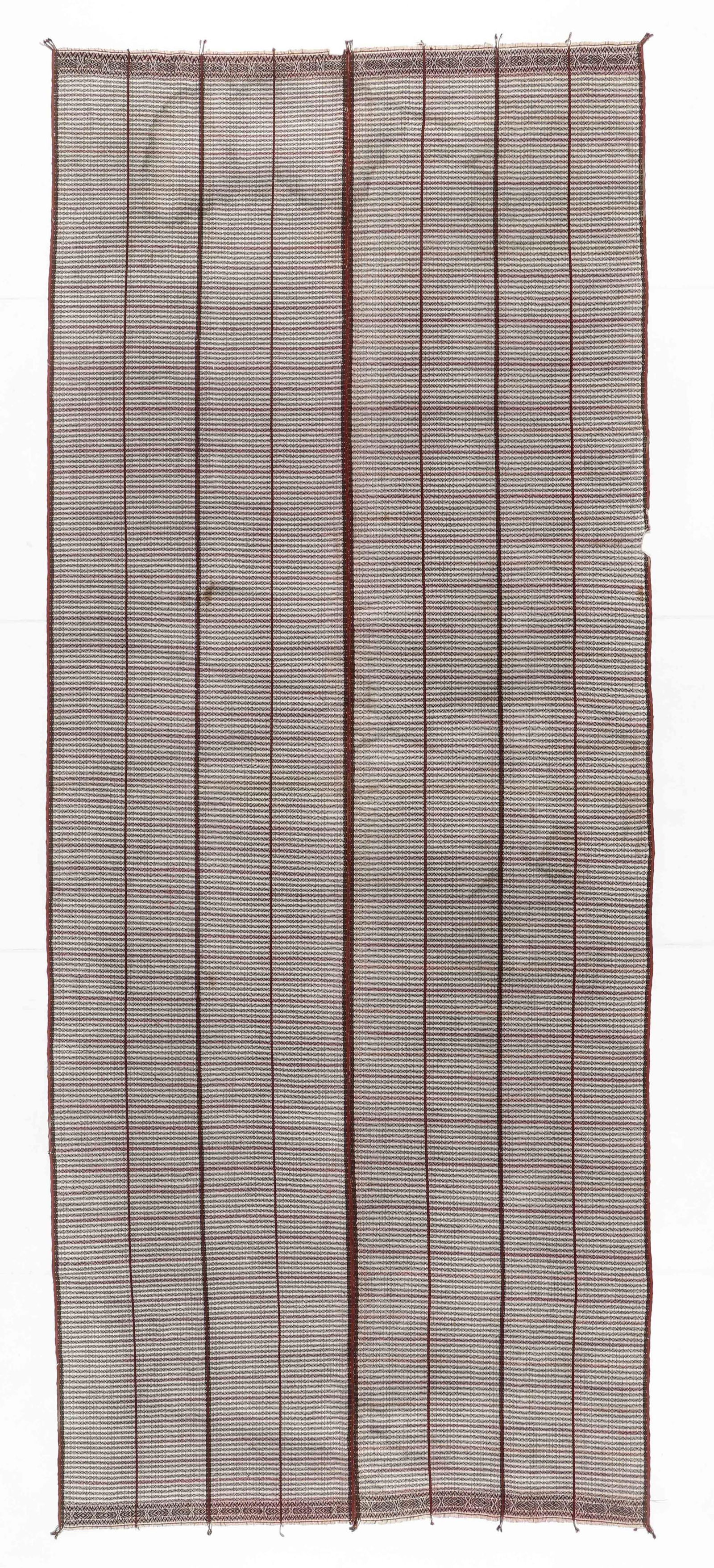 Chin Cotton Blanket, Burma, C. 1920 (1 of 6)