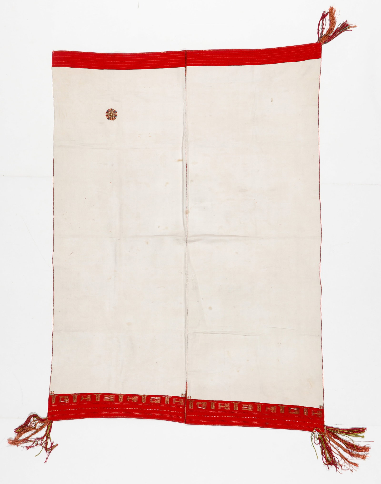 Cambodian Silk Ikat Sarong, Early 20th C. (1 of 4)