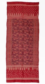 Silk Songket Textile, Sumatra, Indonesia, 19th C.