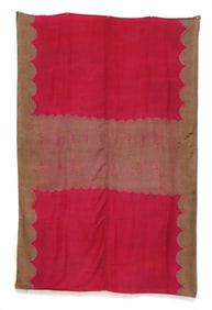 Indonesian Plangi (Shawl), Palembang Province, Sumatra, 19th C.