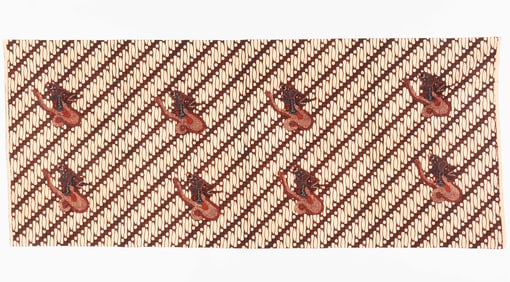 Batik Kain Panjang, Parang Barong Nagaraja Mataraman, Indonesia, 1960s.