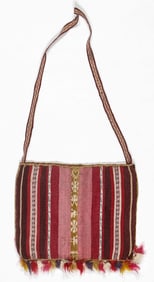 Man's Coca Leaf Bag, Bolivia, Early 19th C.