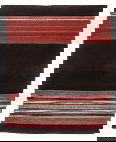 Aymara Aksu Bolivar Woman's Overskirt, Early-Mid 19th C. 50'' x 39''