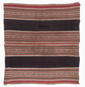 Ahuayo, Sica Sica, Dept of La Paz, Bolivia, 19th C. Aymara, Camelid