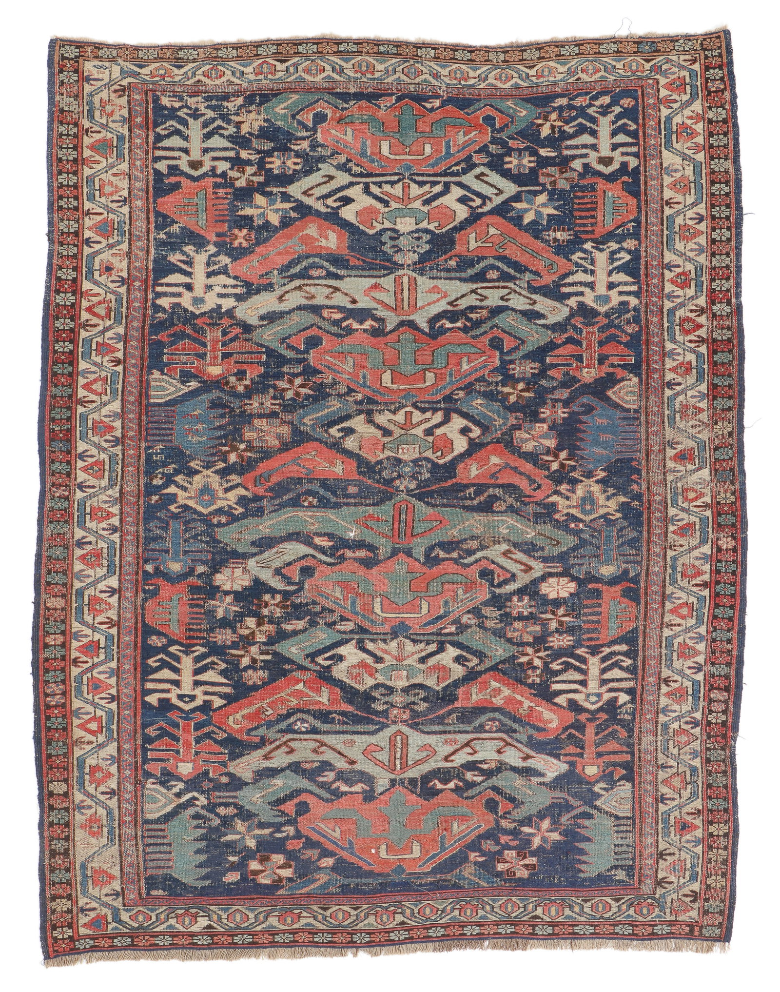 Bidjov Sumak, Caucasus, Ca. 1880, 4'4'' x 5'7'' (1 of 5)