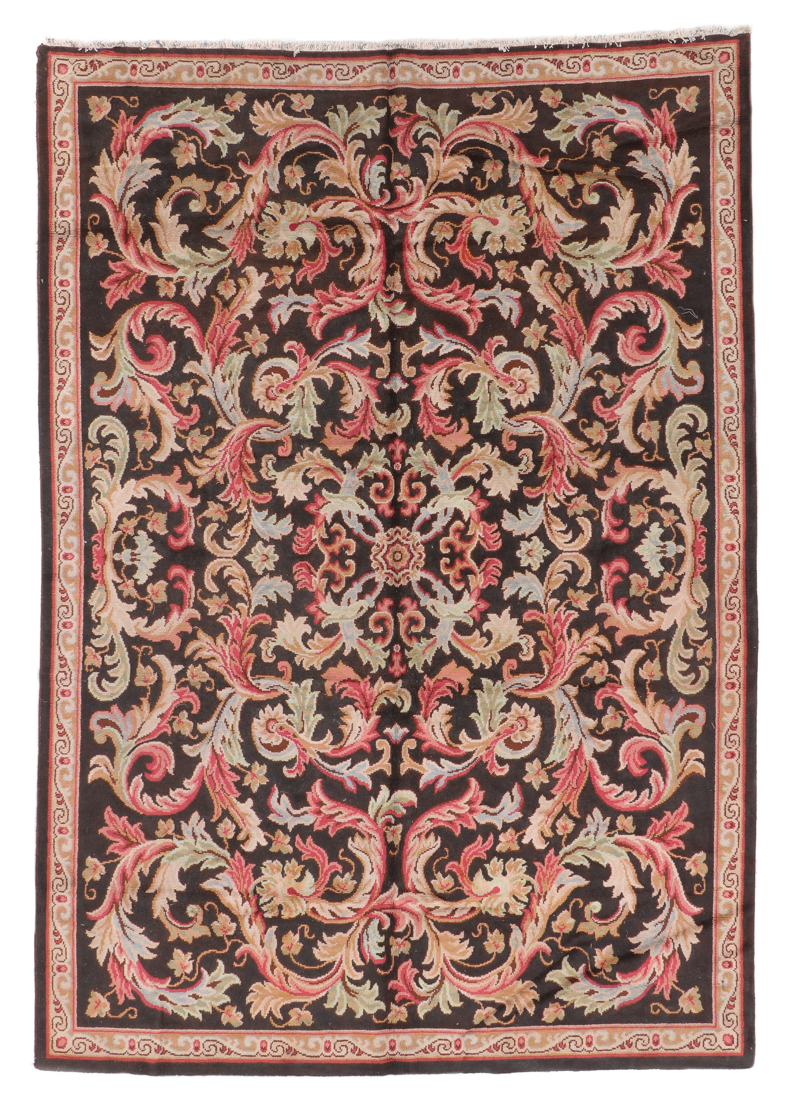 European Savonnerie Rug, Ca. 1900, possibly German, 8'2'' x 11'7'' (1 of 5)