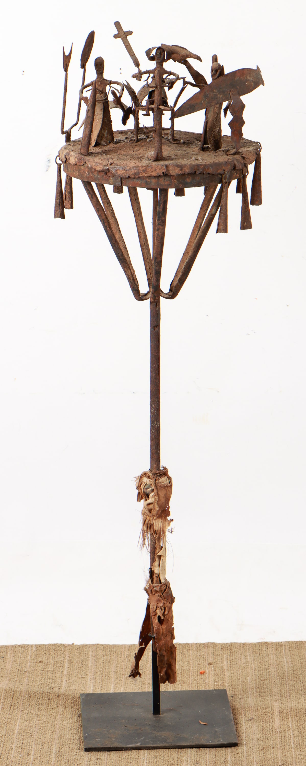 African Fon Asen Memorial Altar, Benin, Early/Mid 20th C. (1 of 7)