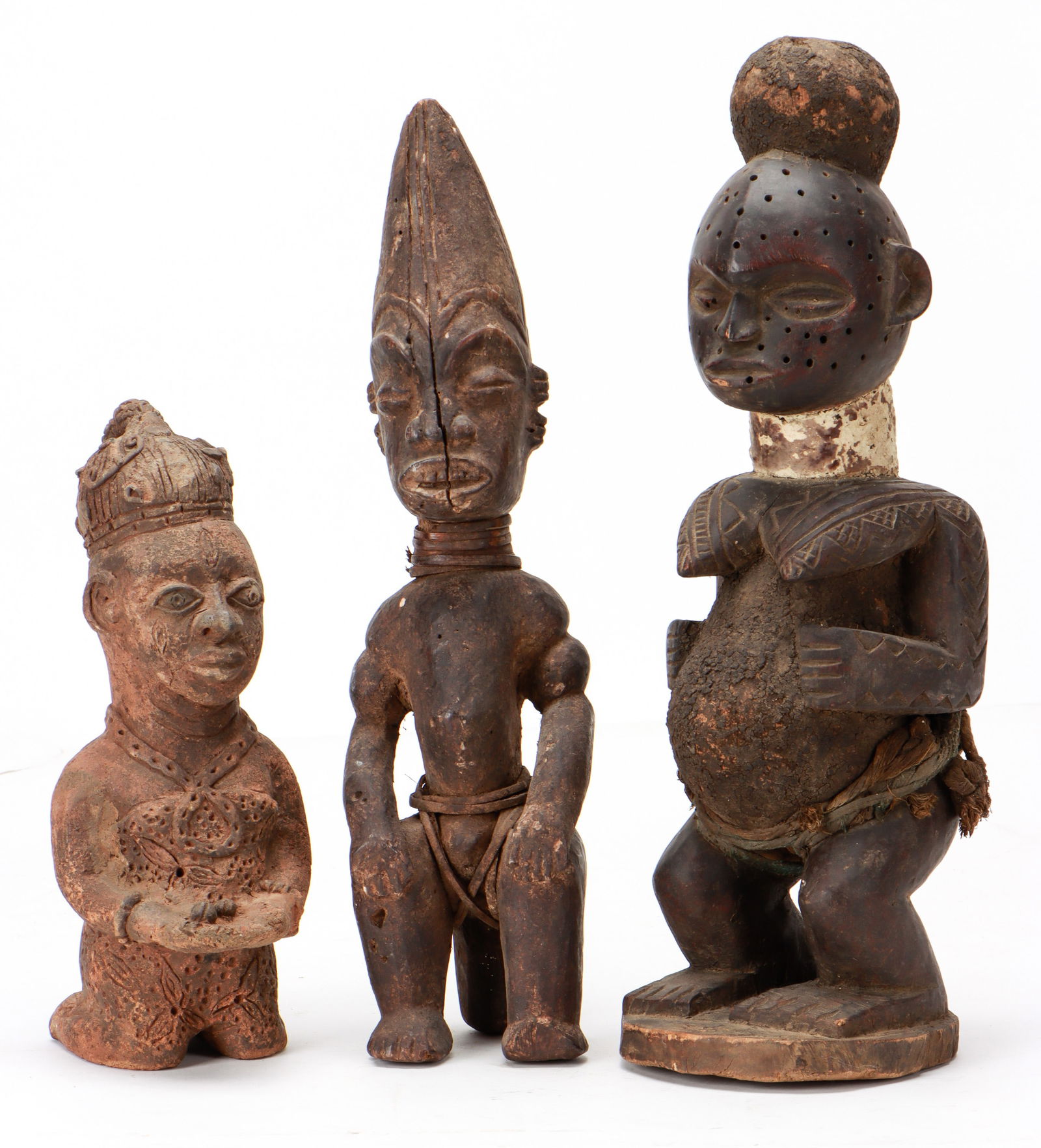 Collector's Lot of 3 African Figures (1 of 6)